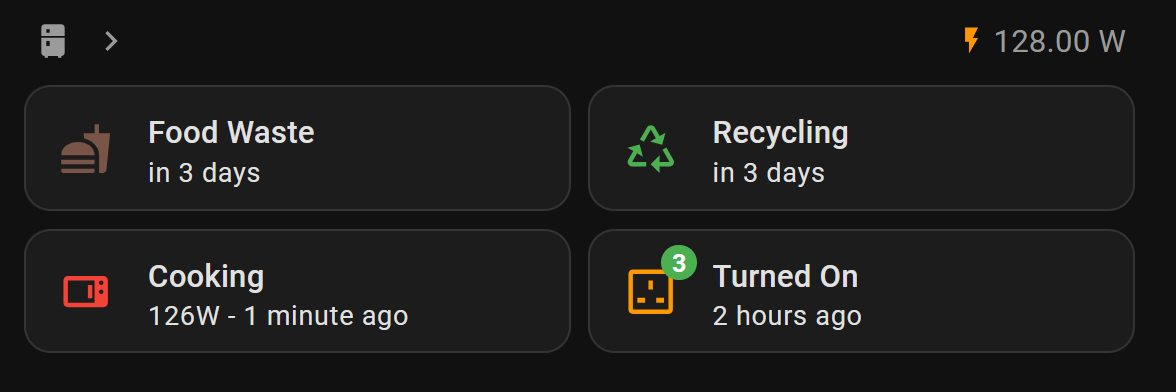 Trash Card on HA Dashboards